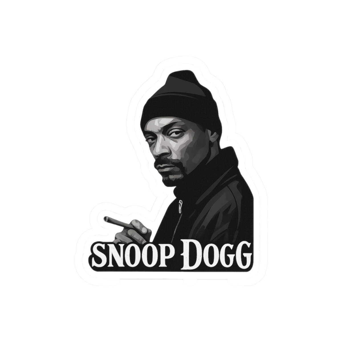 Snoop Dogg Iconic Rap Legend Sticker