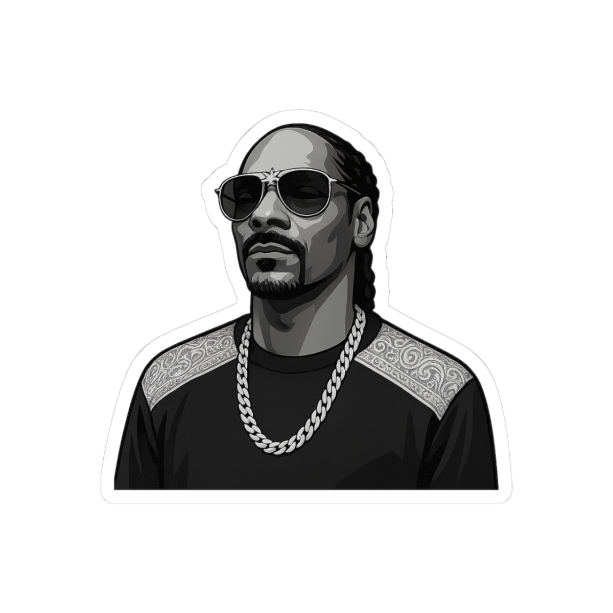 Snoop Dogg Rap Legend Sticker