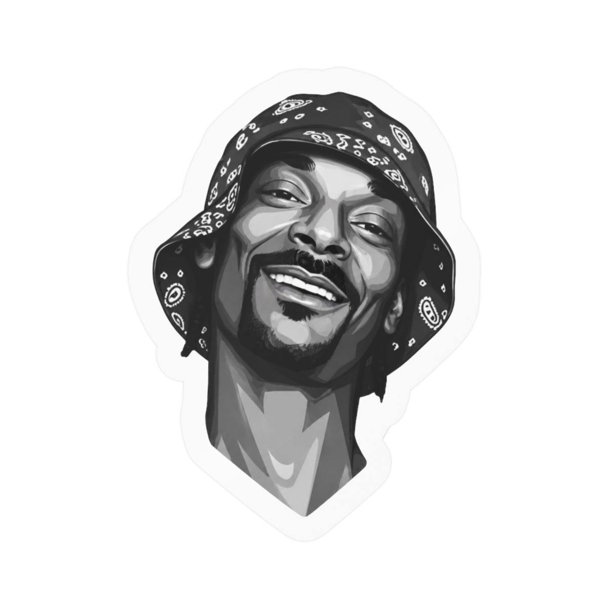 Snoop Dogg Sticker | Iconic Rap Legend Vinyl Decal