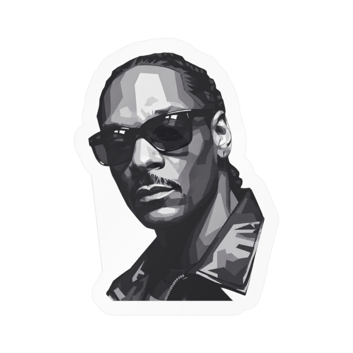Snoop Dogg Rap Legend Sticker | Bold Vinyl Decal