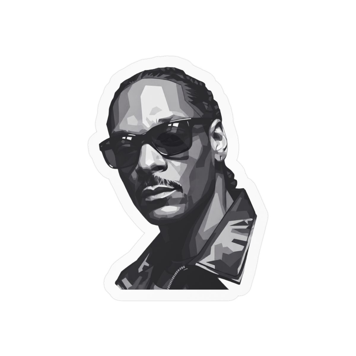 Snoop Dogg Rap Legend Sticker | Bold Vinyl Decal