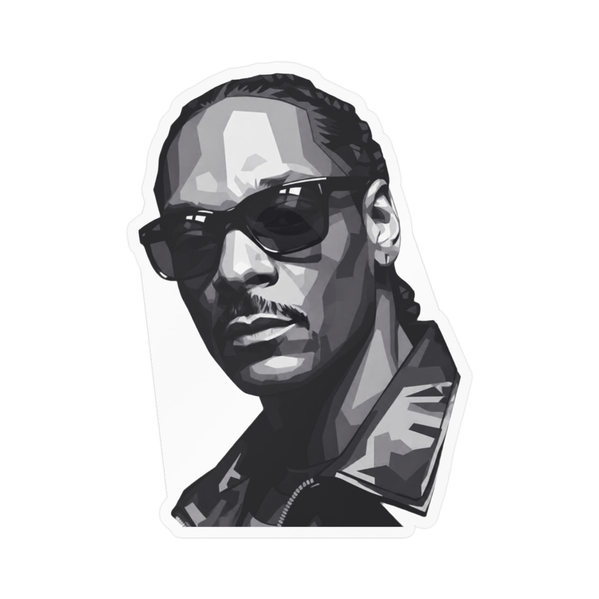Snoop Dogg Rap Legend Sticker | Bold Vinyl Decal