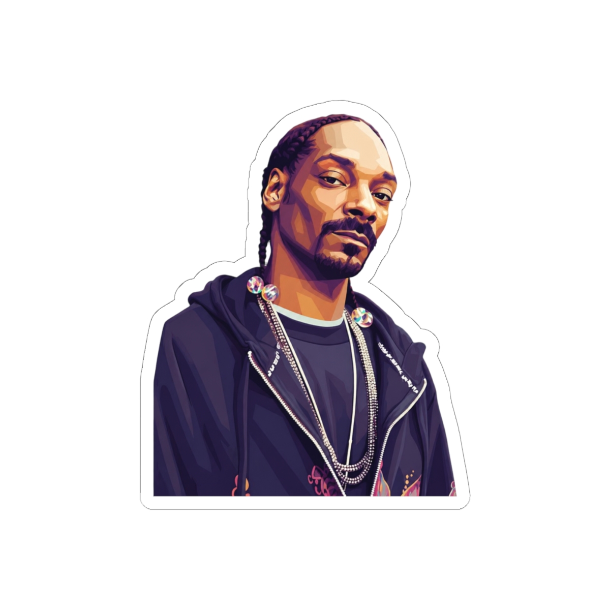 Snoop Dogg Pop Art — official Snoop Dogg stickers
