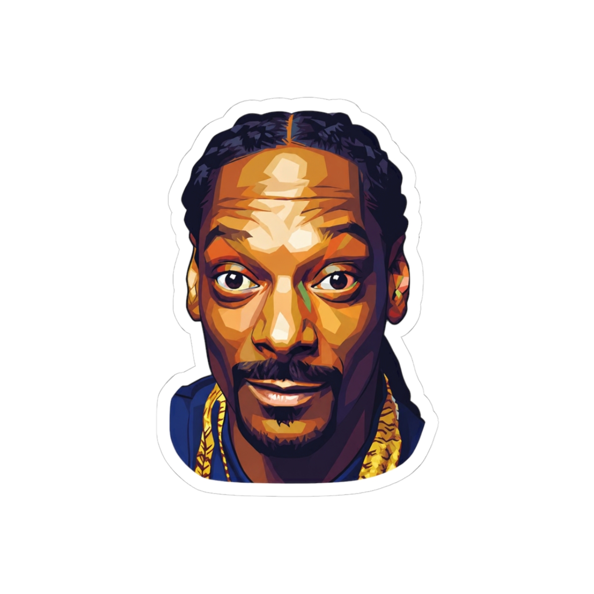 Snoop Dogg Pop Art Laptops Bottles Sticker