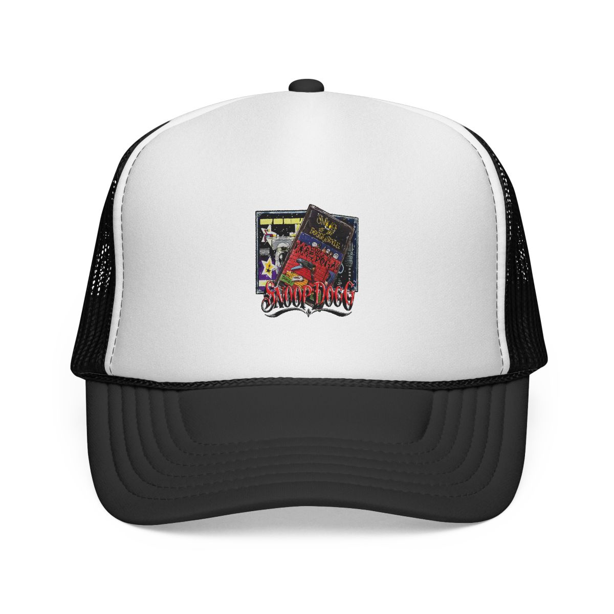 Snoop dogg cassette tape vintage look trucker hat