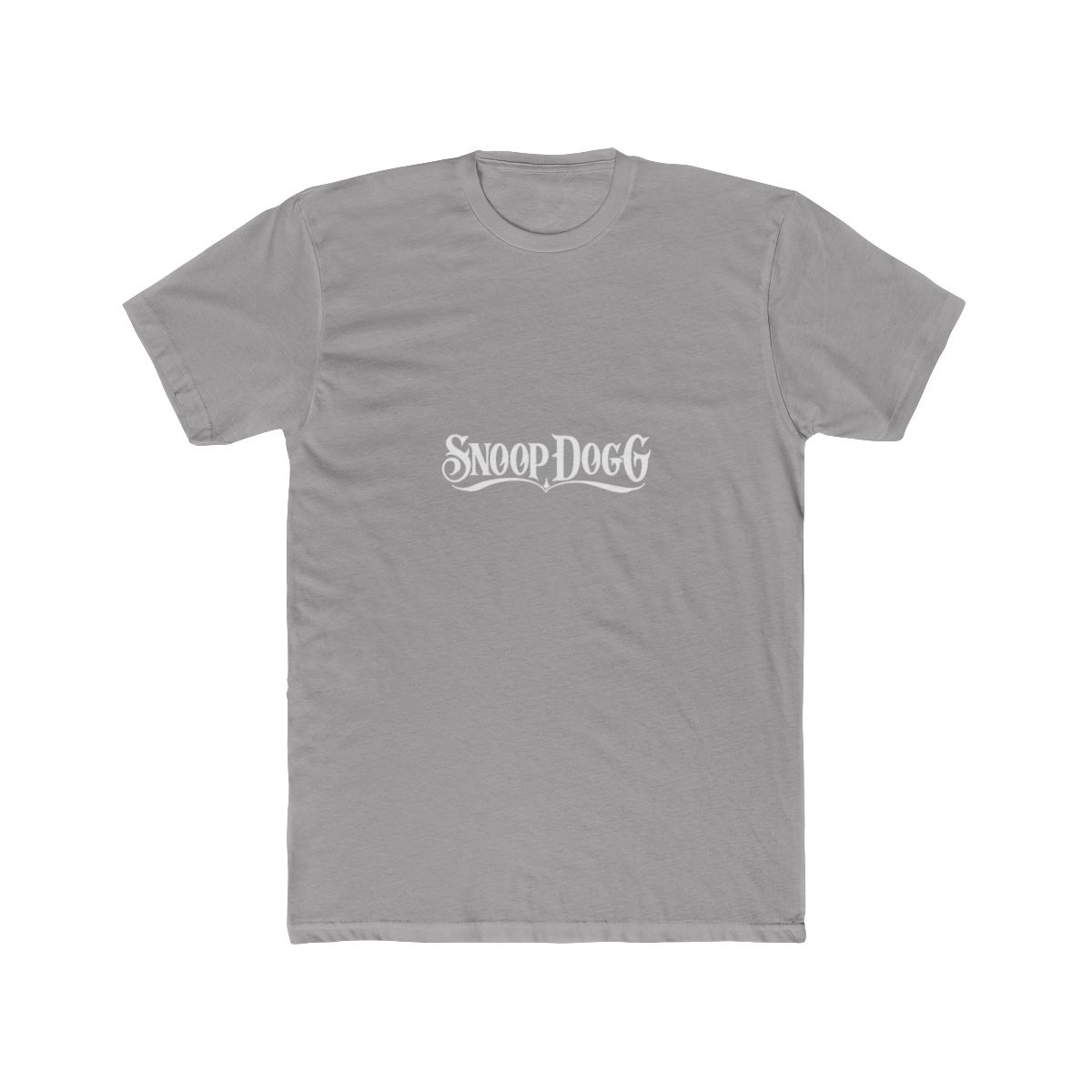 Classic White Snoop Dogg Logo T Shirt