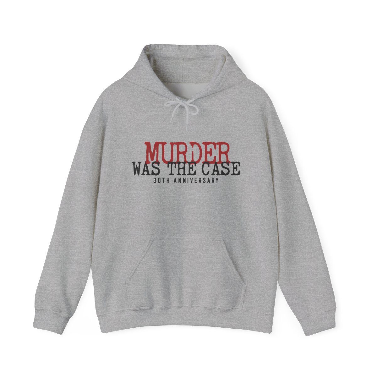Murder Was the Case 30 Year Anniversary Hoodie