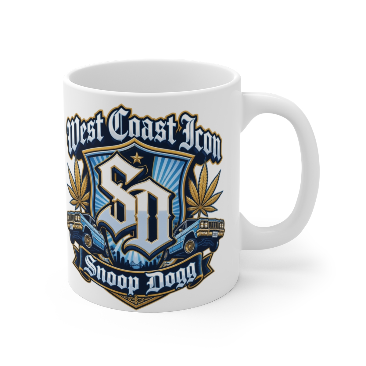 Snoop Dogg "West Coast Icon" White Mug